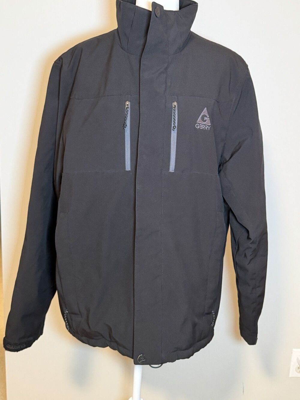 Gerry Mid-Weight Soft Shell Black Ski Jacket Men’s Size Large